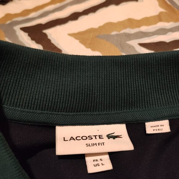 Polo Lacoste Homme Taille L Très bon état - Picture 7 of 8